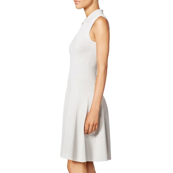 Jason Wu Thuya Knit Polo Dress With Flounce Hem ASO Spencer Hastings - Picture 4 of 12